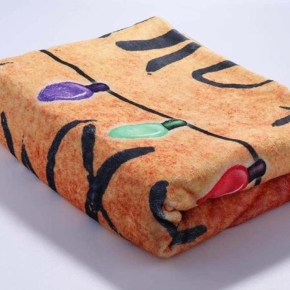 “Stranger Things” Alphabet Blanket. Cozy & Super Soft. Perfect accessory. - Picture 3 of 6